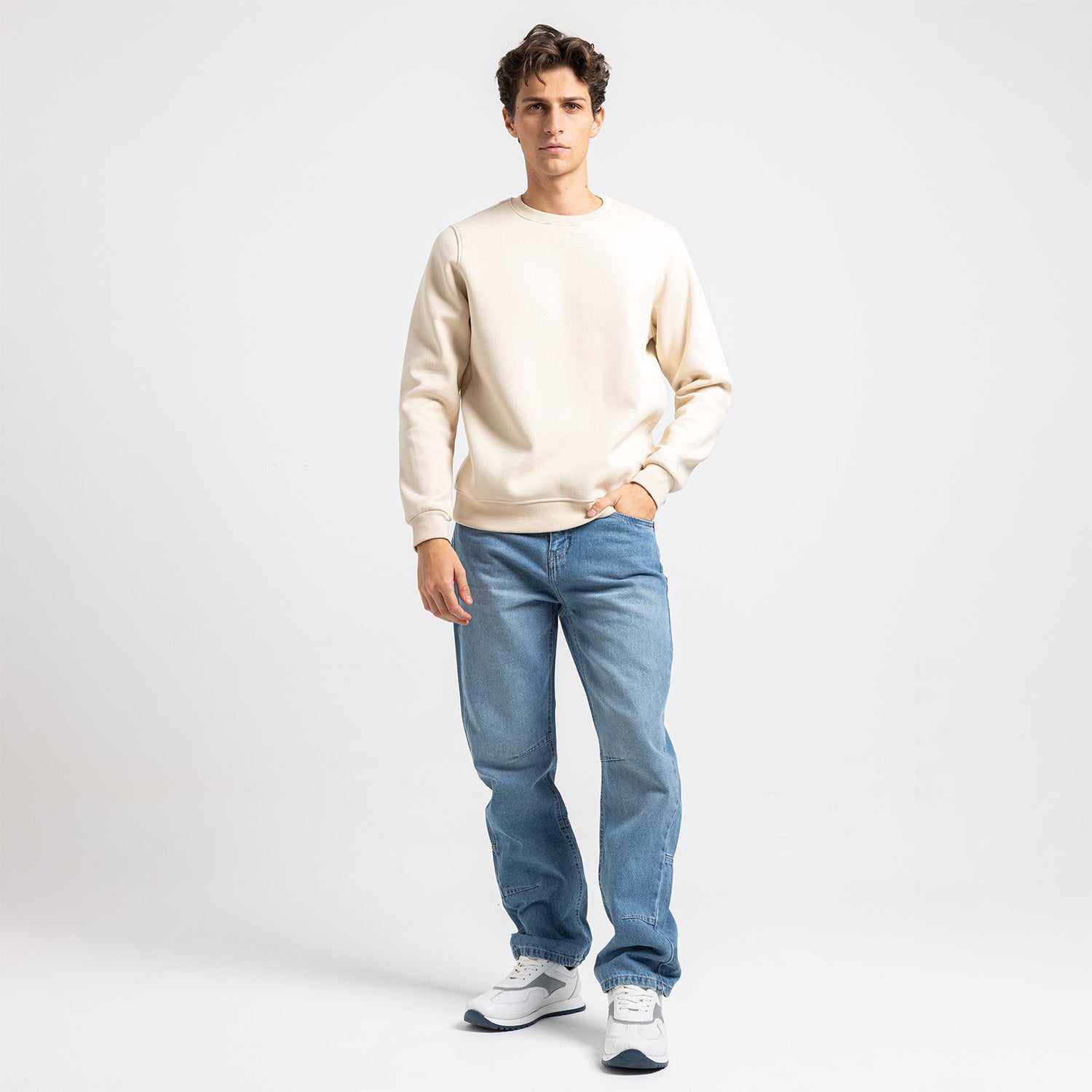 Sweatshirt Round Basic-RO-053-W25