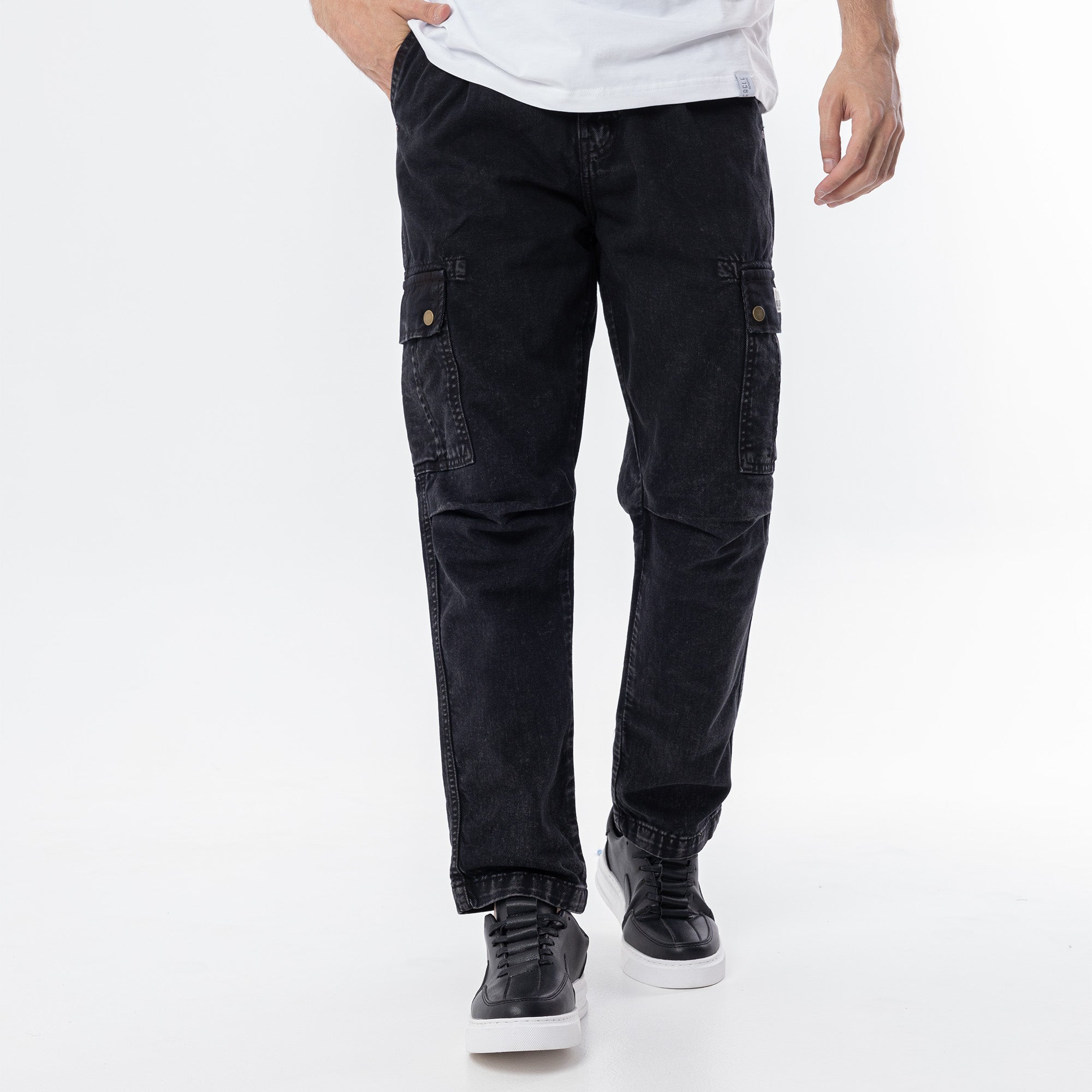 Pants Cargo Basic 2 Pockets-JO-546