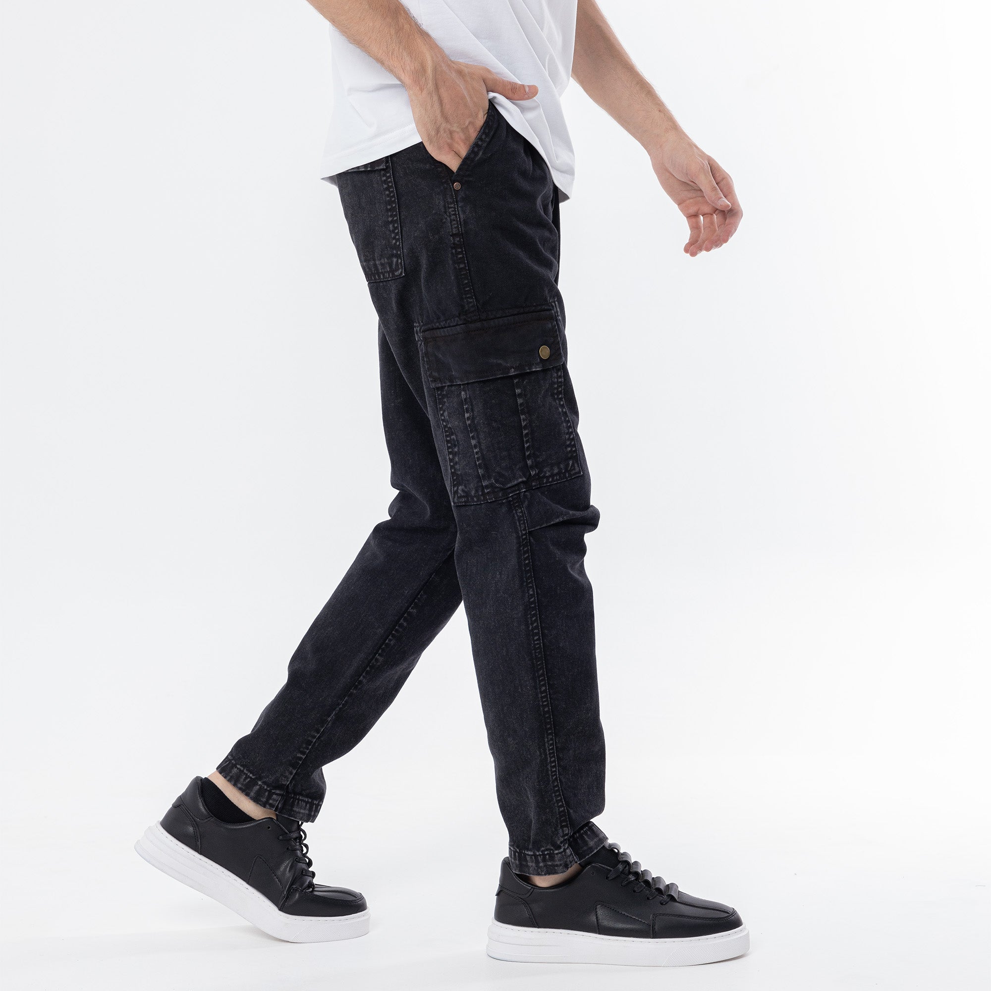 Pants Cargo Basic 2 Pockets-JO-546