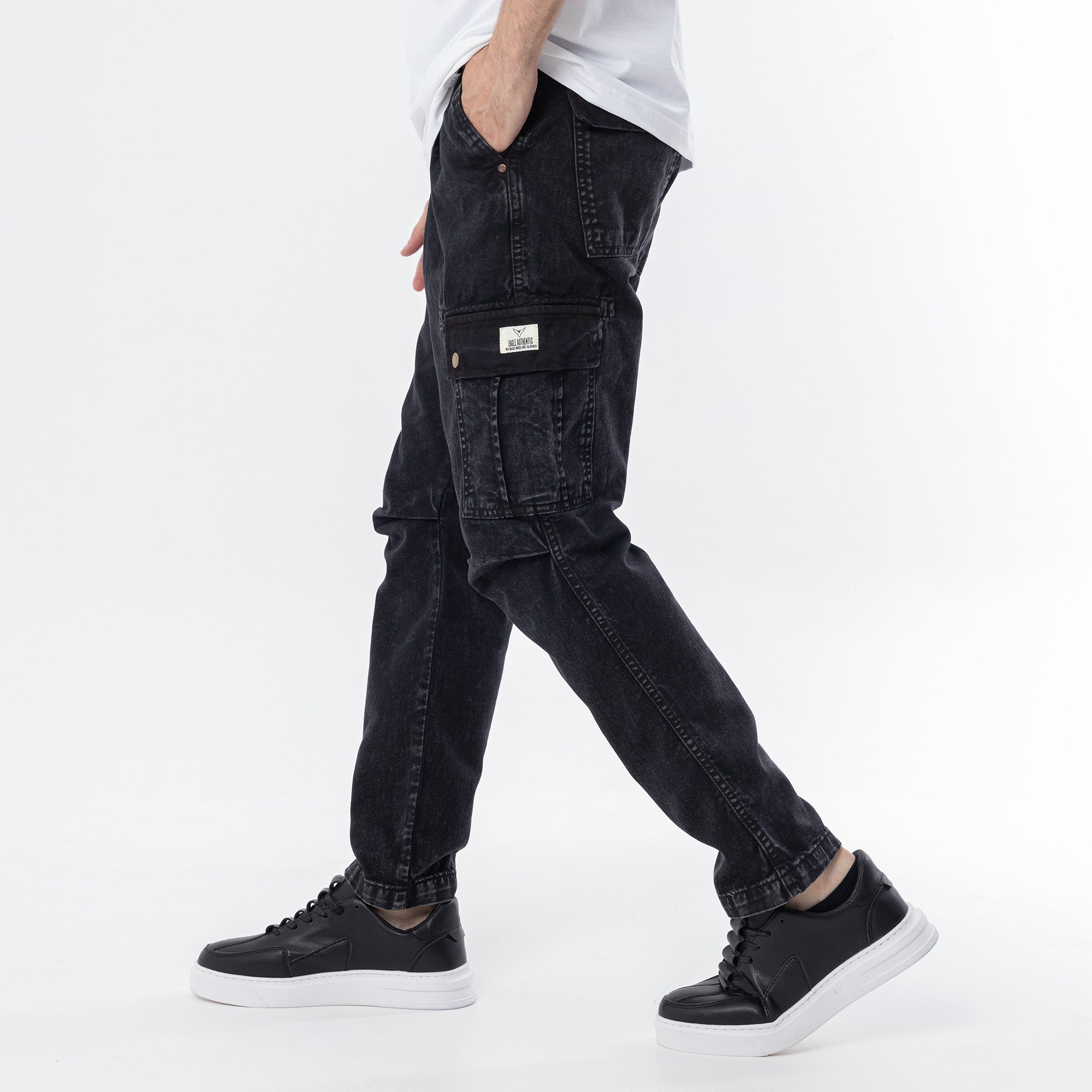 Pants Cargo Basic 2 Pockets-JO-546