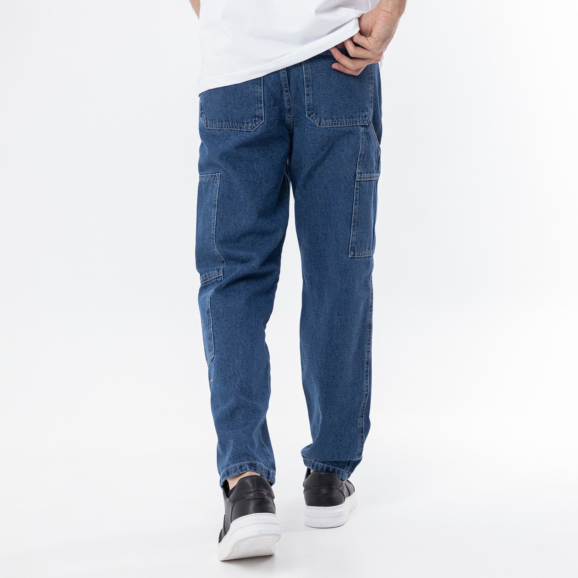 Jeans Wide Leg Cut & Saw-JN-728