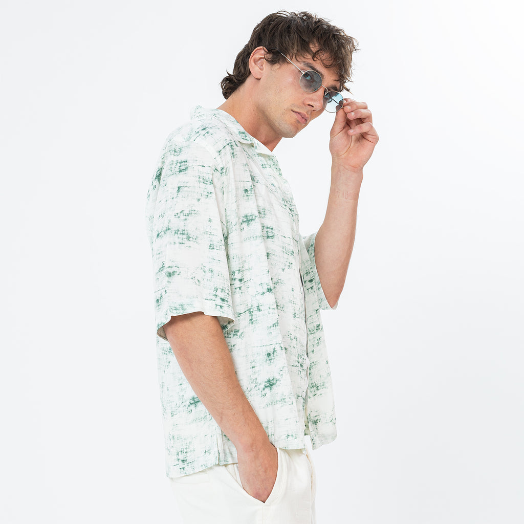 Shirt River Print Box Fit SH-573-S26