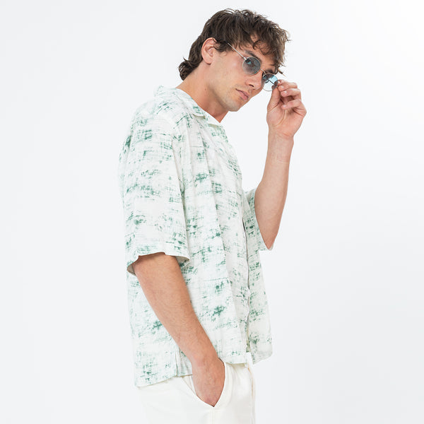 Shirt River Print Box Fit SH-573-S26