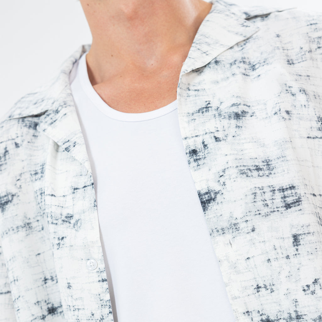 Shirt River Print Box Fit SH-573-S26