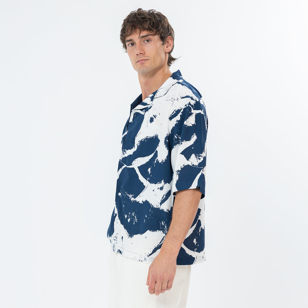 Shirt River Print Box Fit SH-574-S26