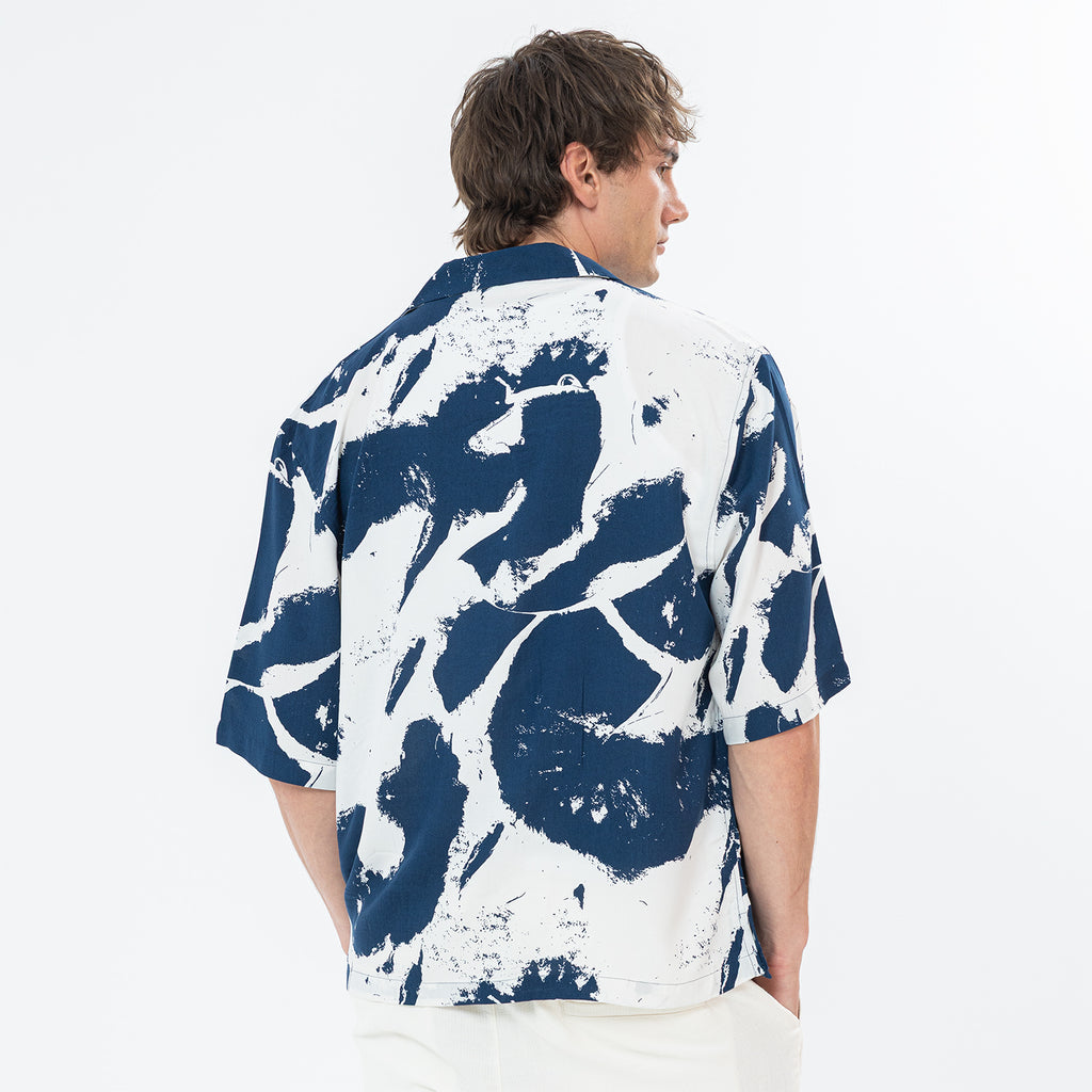 Shirt River Print Box Fit SH-574-S26