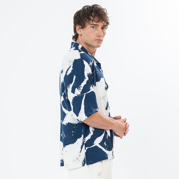 Shirt River Print Box Fit SH-574-S26