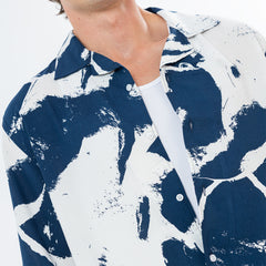 Shirt River Print Box Fit SH-574-S26