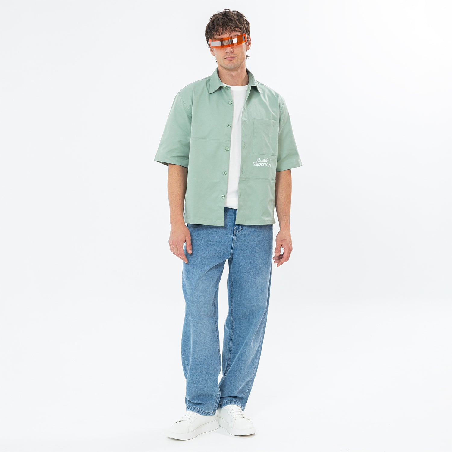 Shirt Gabardine Box Fit SH-572-S26