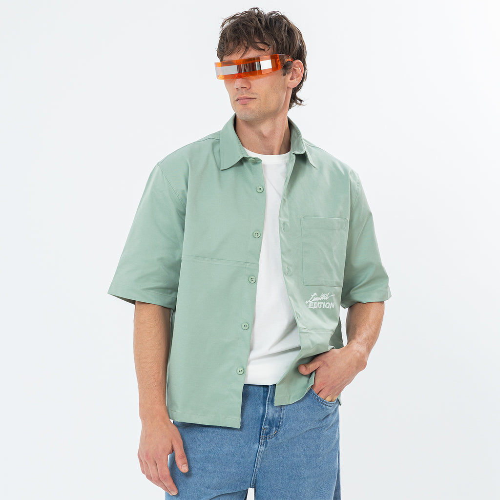 Shirt Gabardine Box Fit SH-572-S26