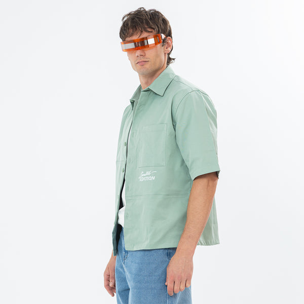 Shirt Gabardine Box Fit SH-572-S26