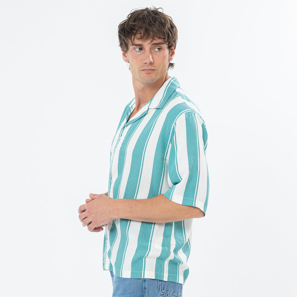 Shirt S/S Striped Box Fit SH-577-S26