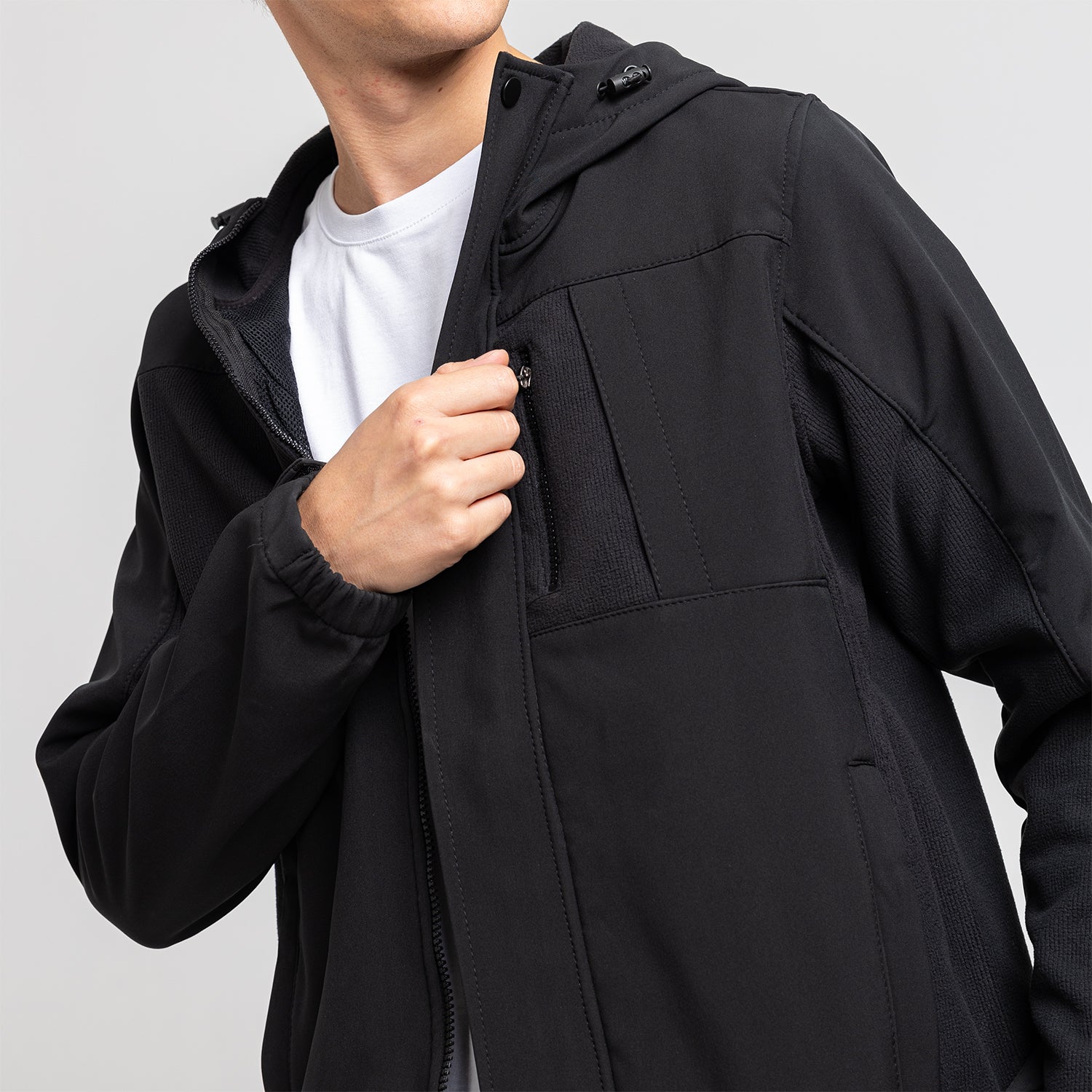 Jacket Zippered Hoodie Cut & Saw-JA-09-W25