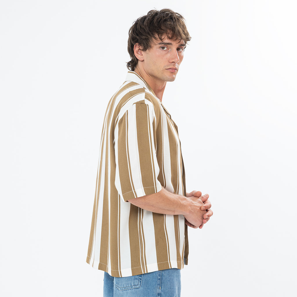 Shirt S/S Striped Box Fit SH-577-S26
