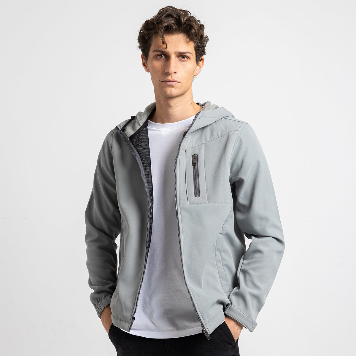 Jacket Zippered Hoodie Cut & Saw-JA-011-W25