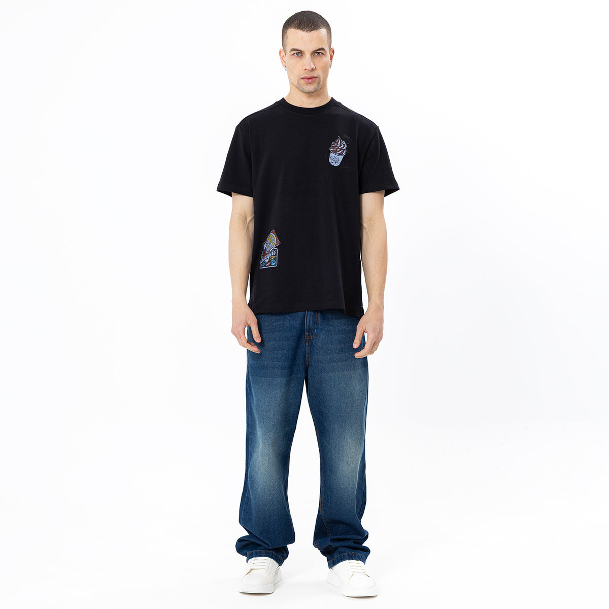 T Shirt R Relaxed Printed TR-127-S25