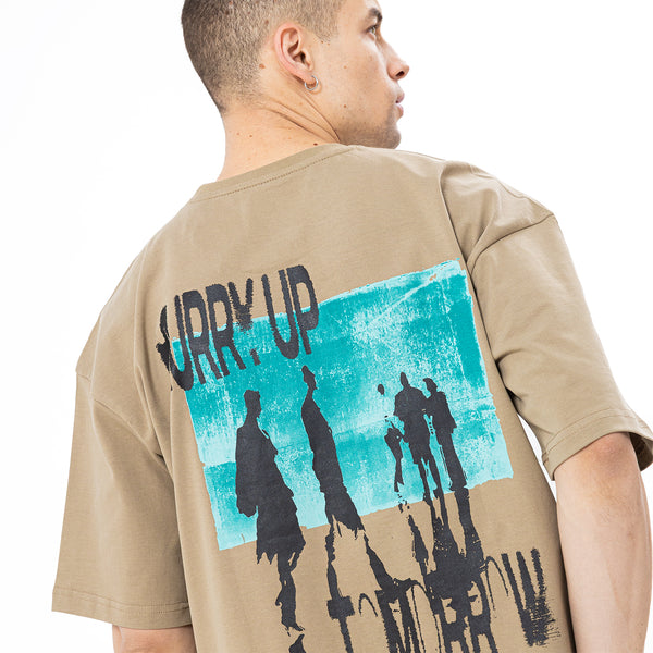 T Shirt R OVER SIZE Printed TR-145-S25