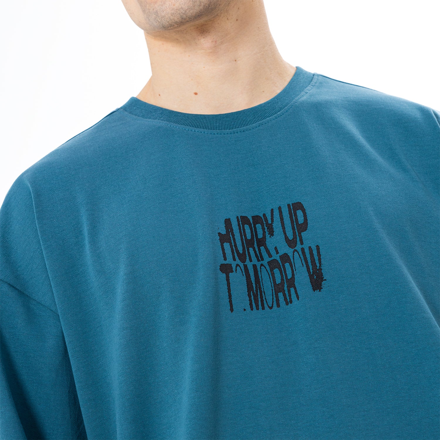 T Shirt R OVER SIZE Printed TR-145-S25 Secondary image