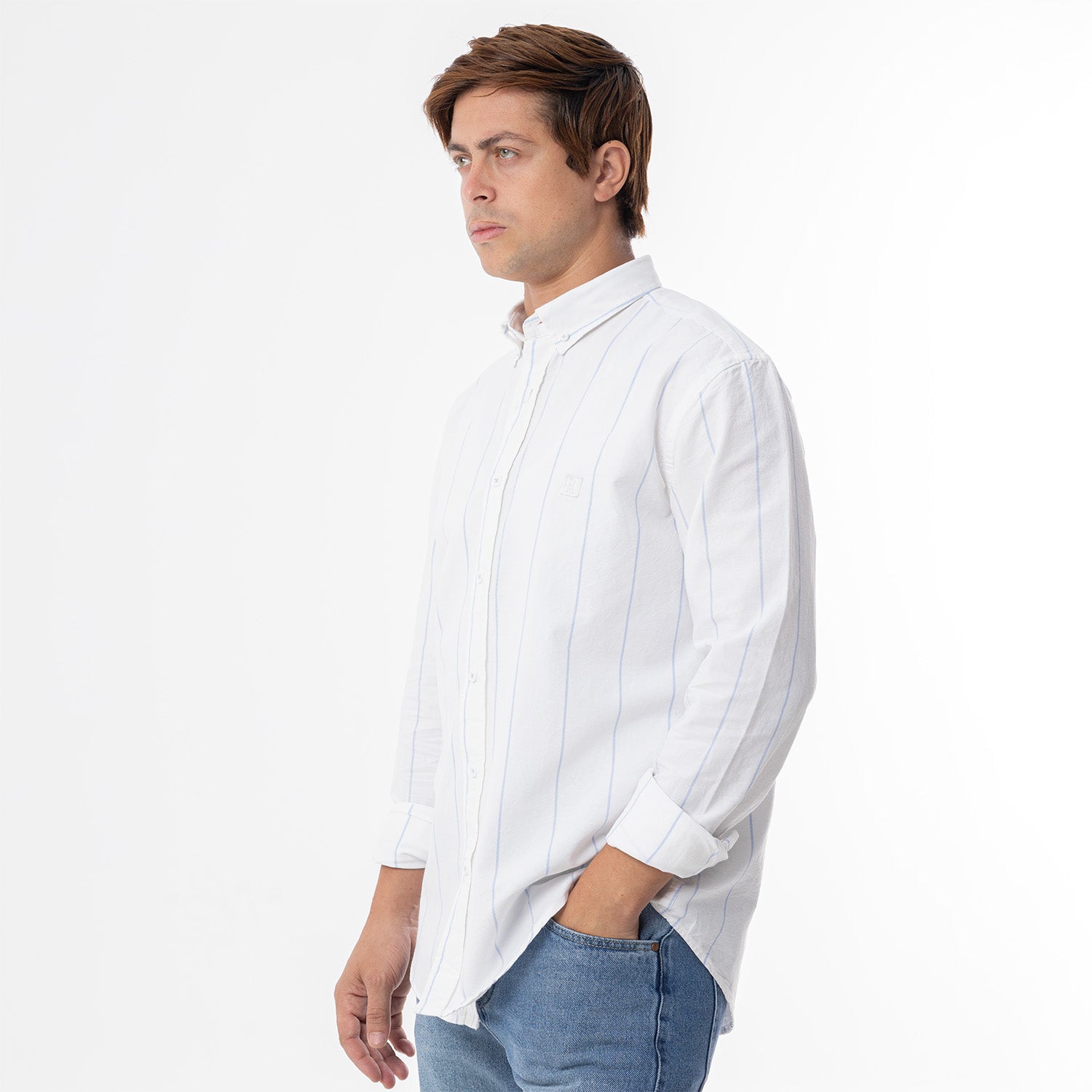 Shirt L/S Basic-SH-303