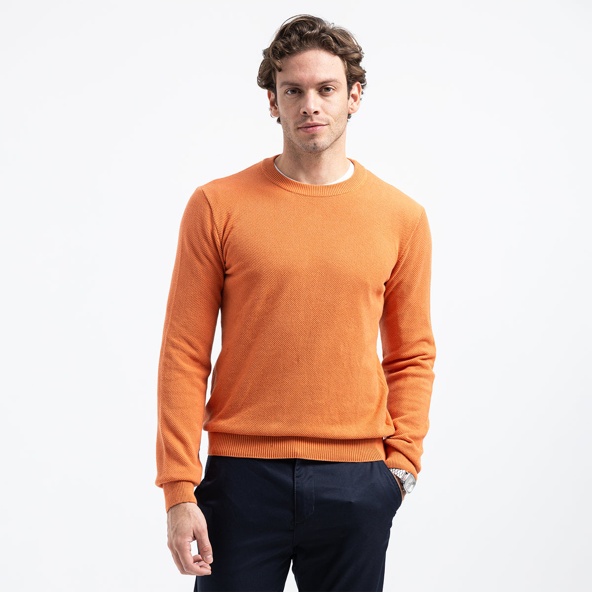 Pullover R Basic Cotton PCO-29-W26