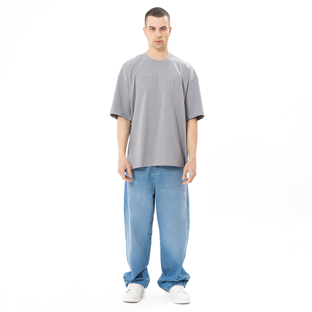 T Shirt R OVER SIZE EMB TR-142-S25