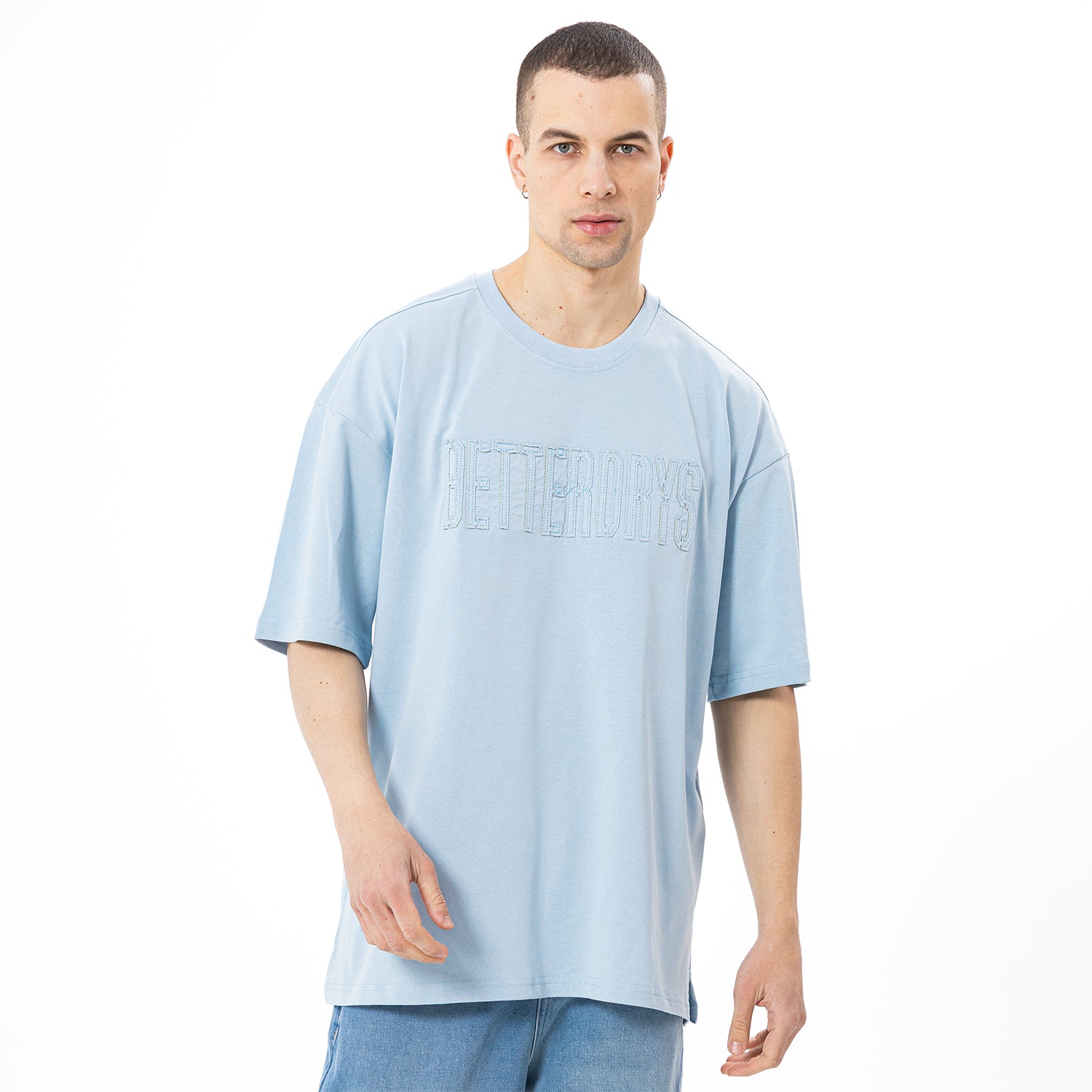 T Shirt R OVER SIZE EMB TR-142-S25 Main image