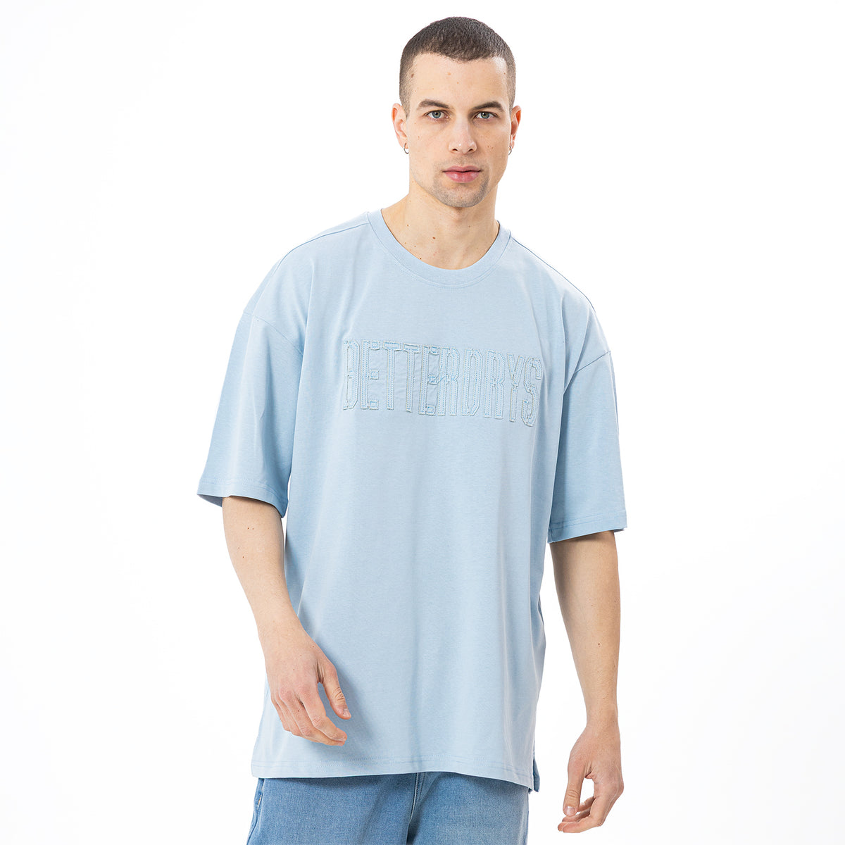 T Shirt R OVER SIZE EMB TR-142-S25