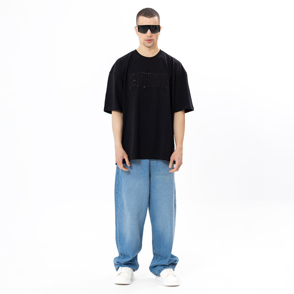 T Shirt R OVER SIZE EMB TR-142-S25
