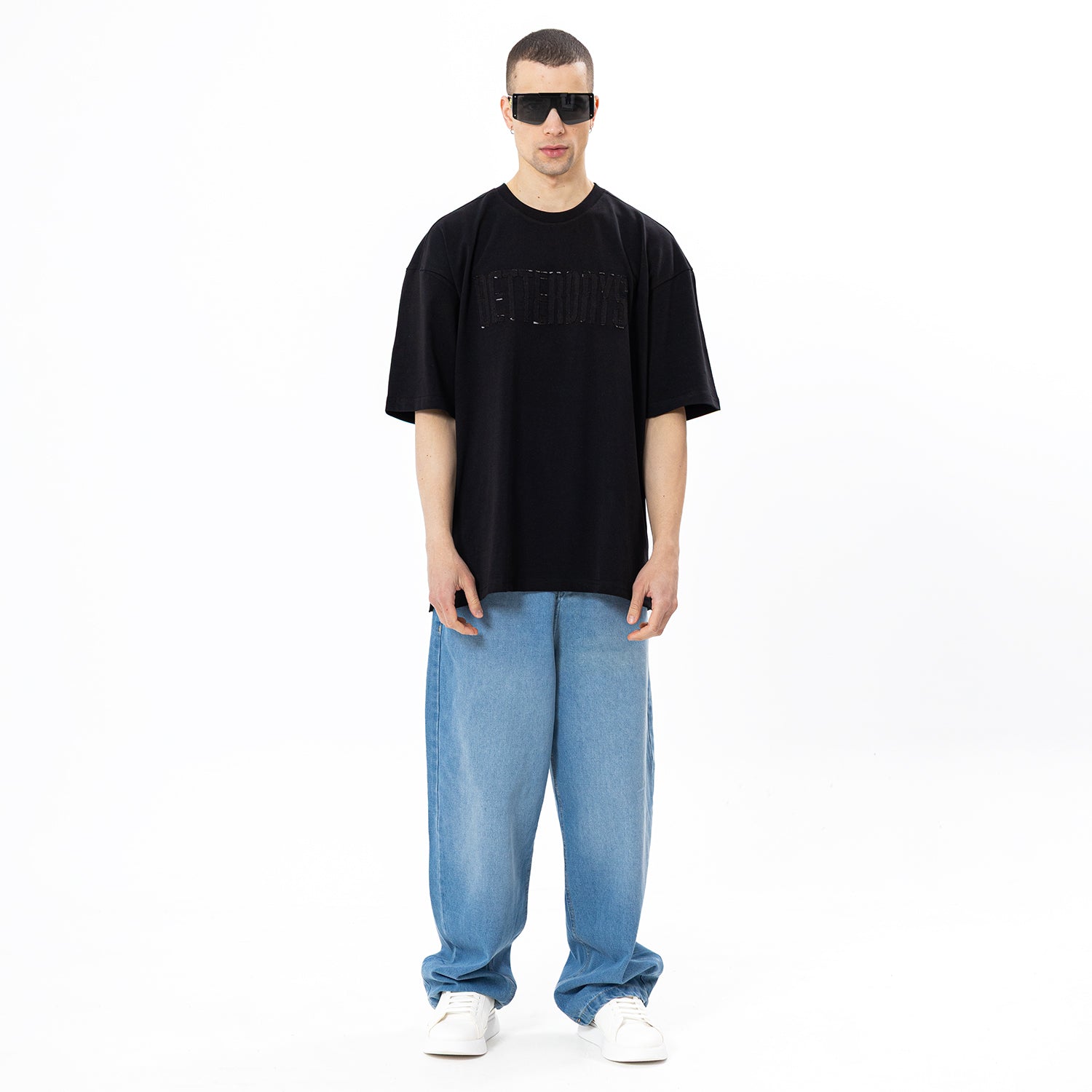 T Shirt R OVER SIZE EMB TR-142-S25