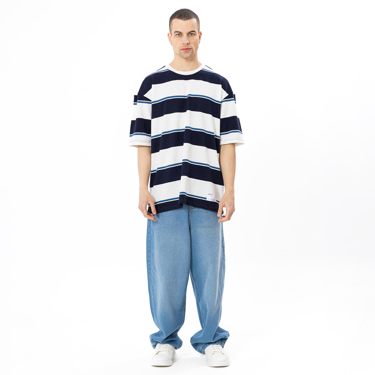 T Shirt R OV S Striped B TR-196-S26