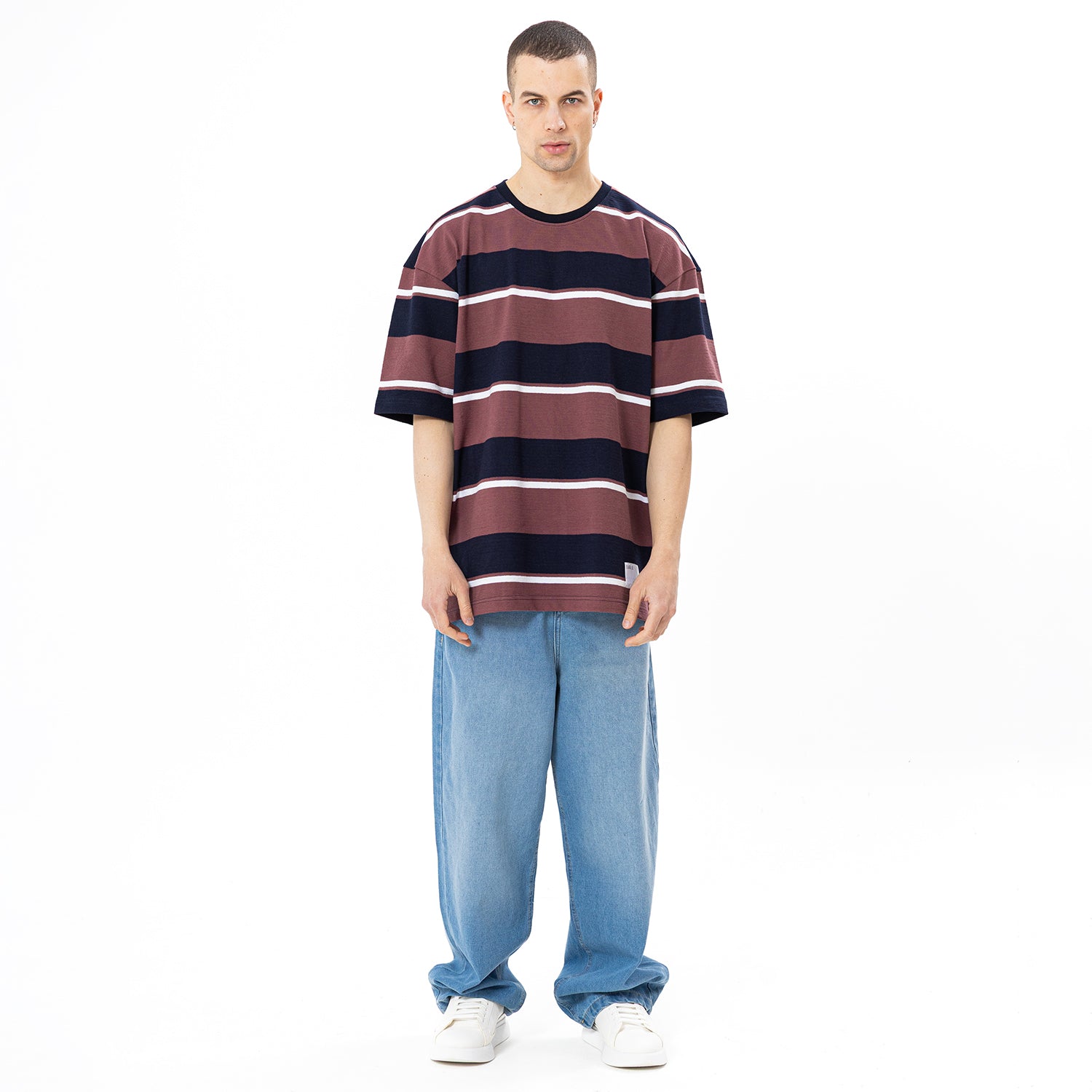 T Shirt R OV S Striped B TR-196-S26