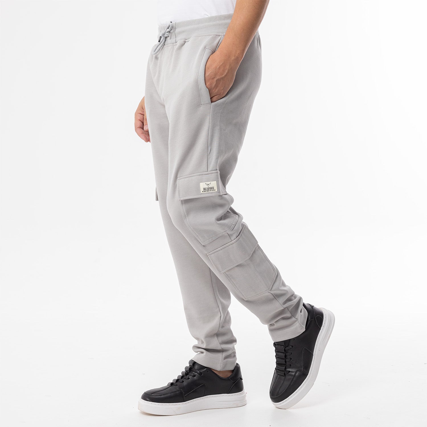 Sweatpants Cargo Basic 2 Pockets-SWP-918