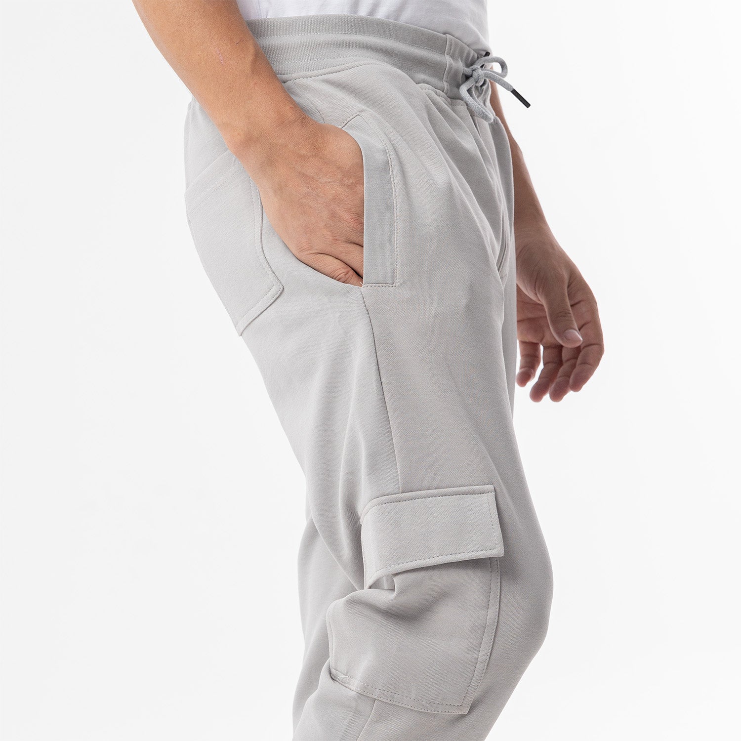 Sweatpants Cargo Basic 2 Pockets-SWP-918