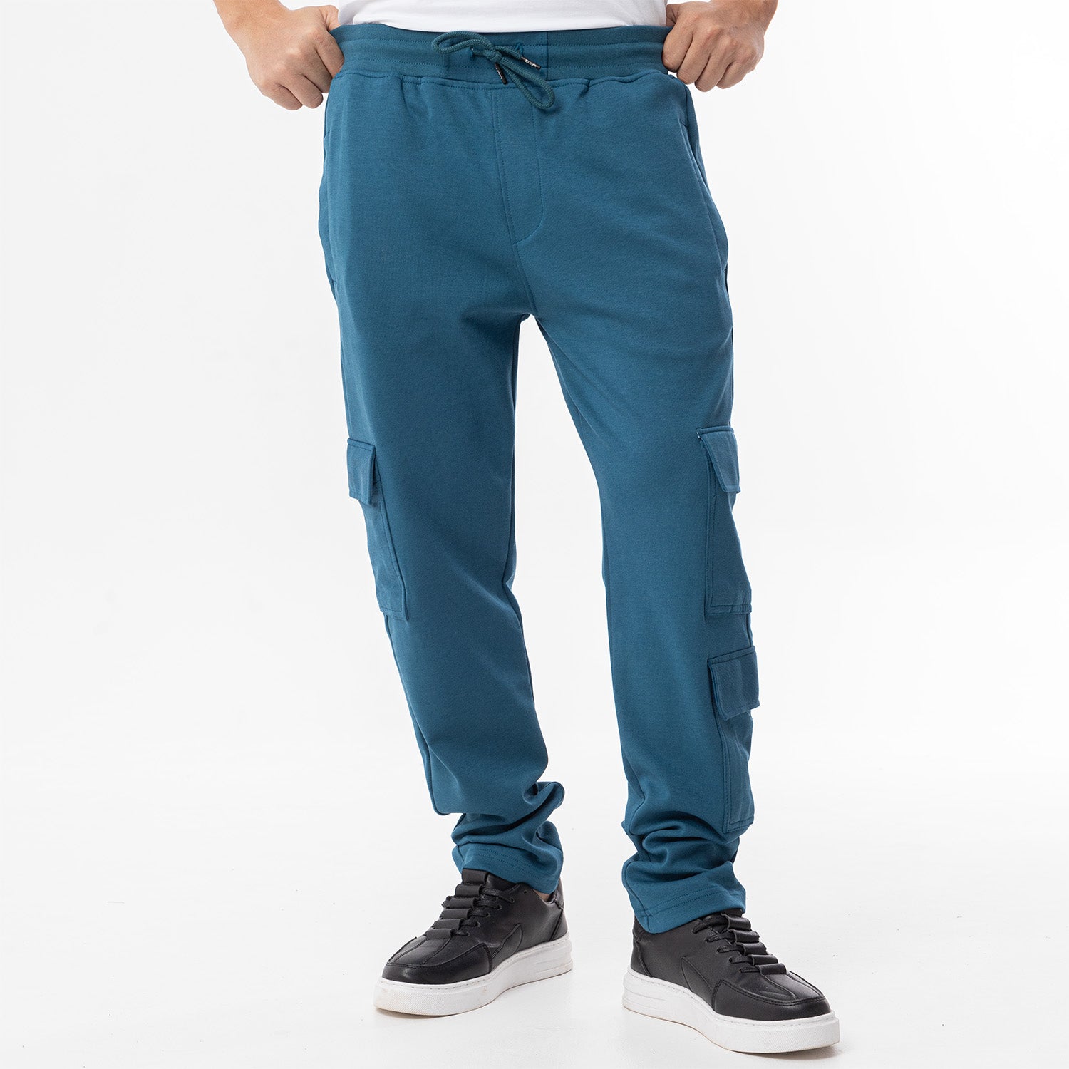 Sweatpants Cargo Basic 2 Pockets-SWP-918