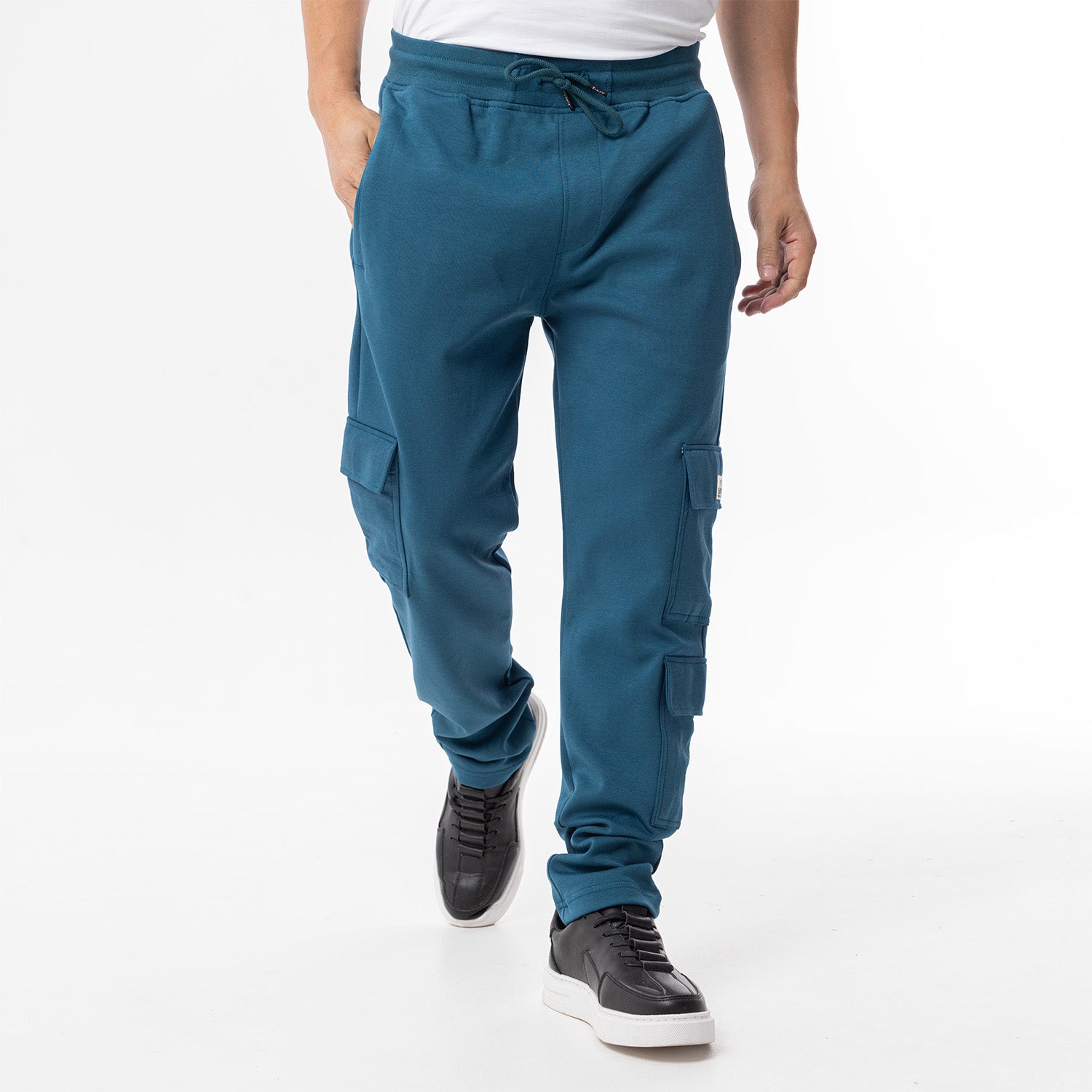 Sweatpants Cargo Basic 2 Pockets-SWP-918