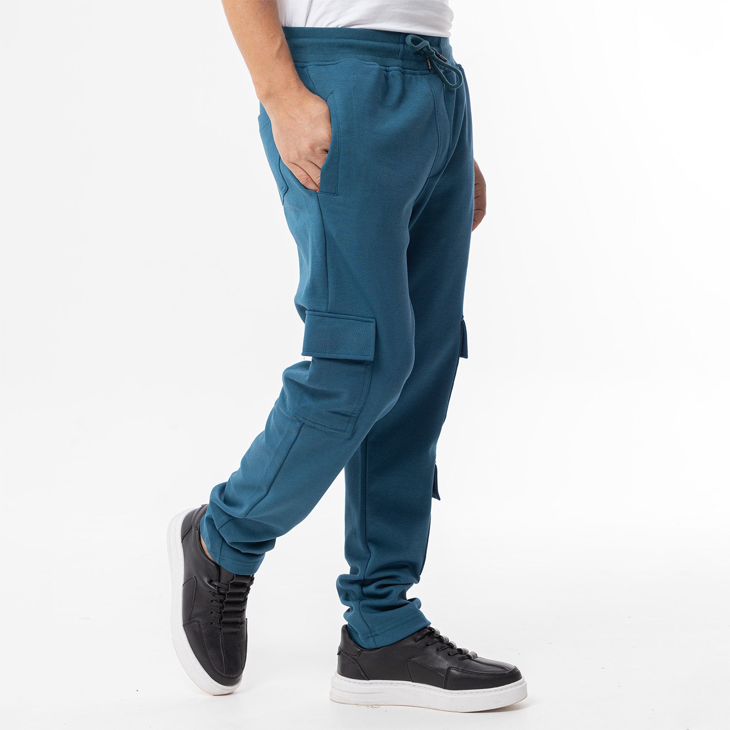 Sweatpants Cargo Basic 2 Pockets-SWP-918