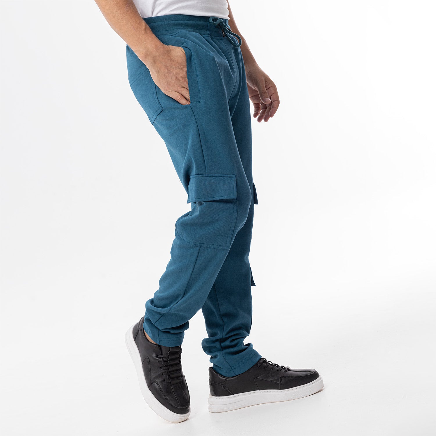 Sweatpants Cargo Basic 2 Pockets-SWP-918