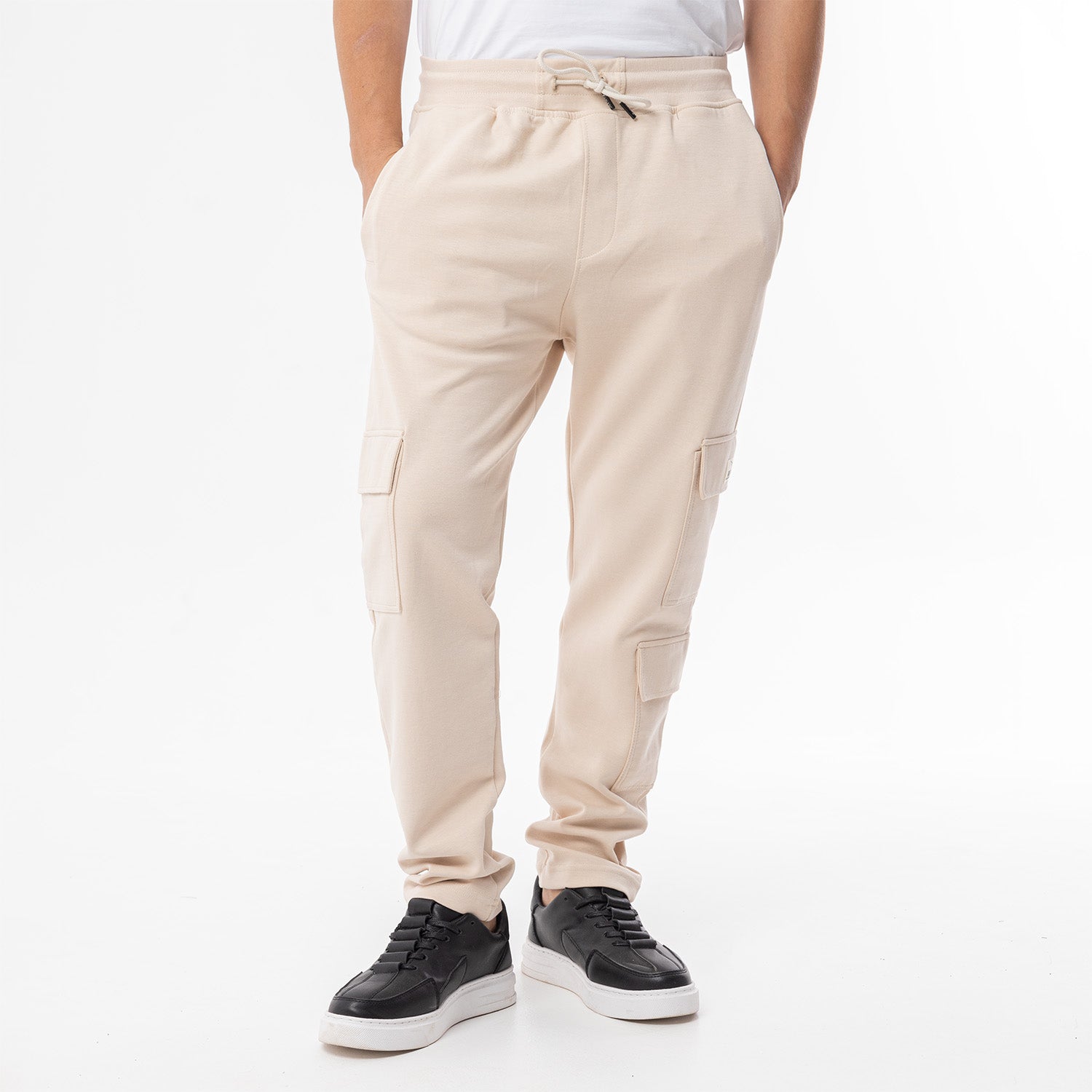 Sweatpants Cargo Basic 2 Pockets-SWP-918