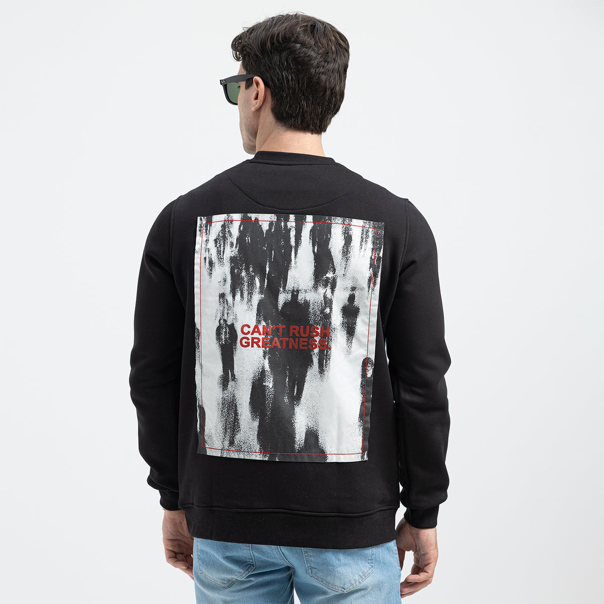 SWEAT SHIRT ROUND PRINT RO-07-W26