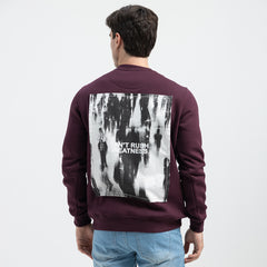 SWEAT SHIRT ROUND PRINT RO-07-W26