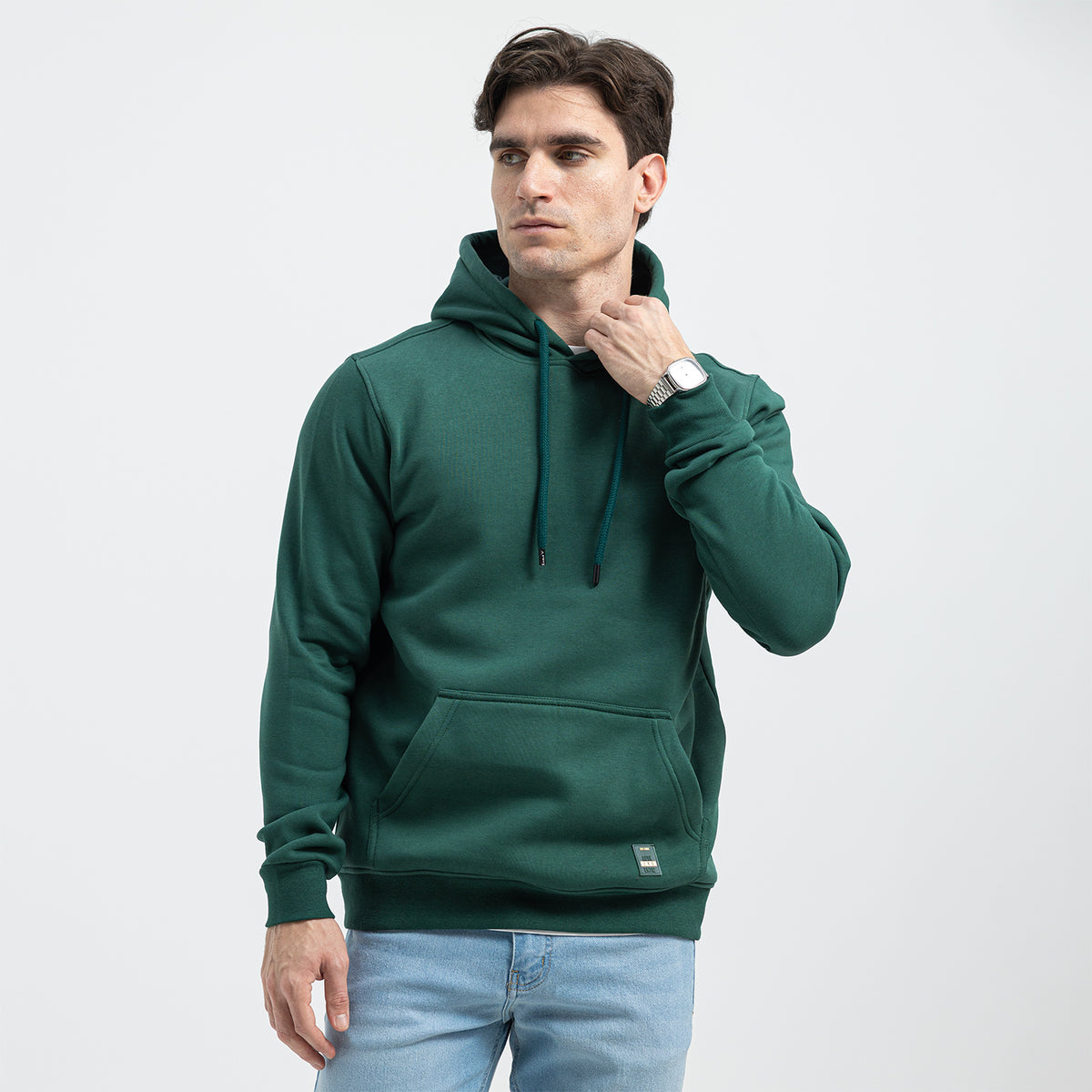 Regular Fit Basic Sweatshirt Hoodie