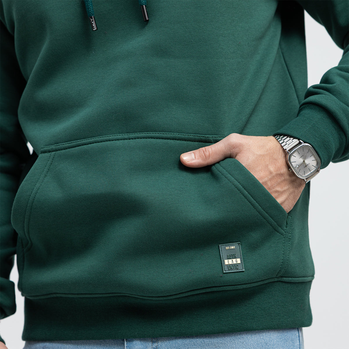 Regular Fit Basic Sweatshirt Hoodie
