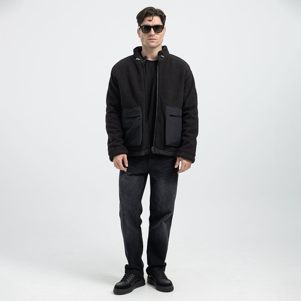 Double face Zip-Up Jacket