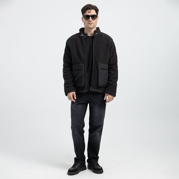 Double face Zip-Up Jacket