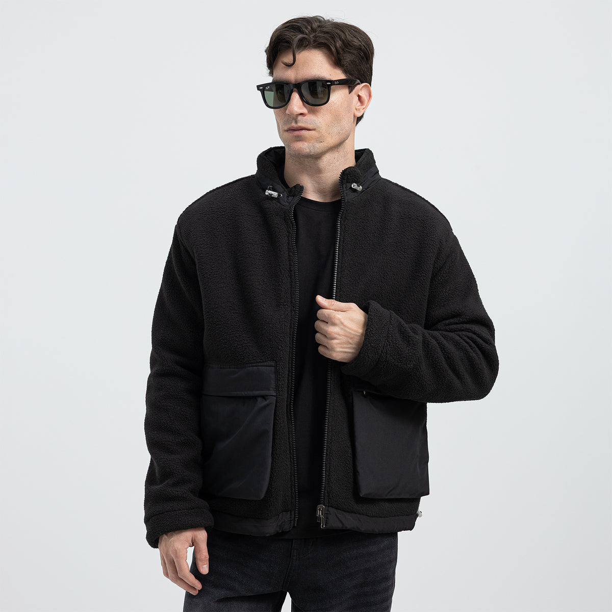 Double face Zip-Up Jacket