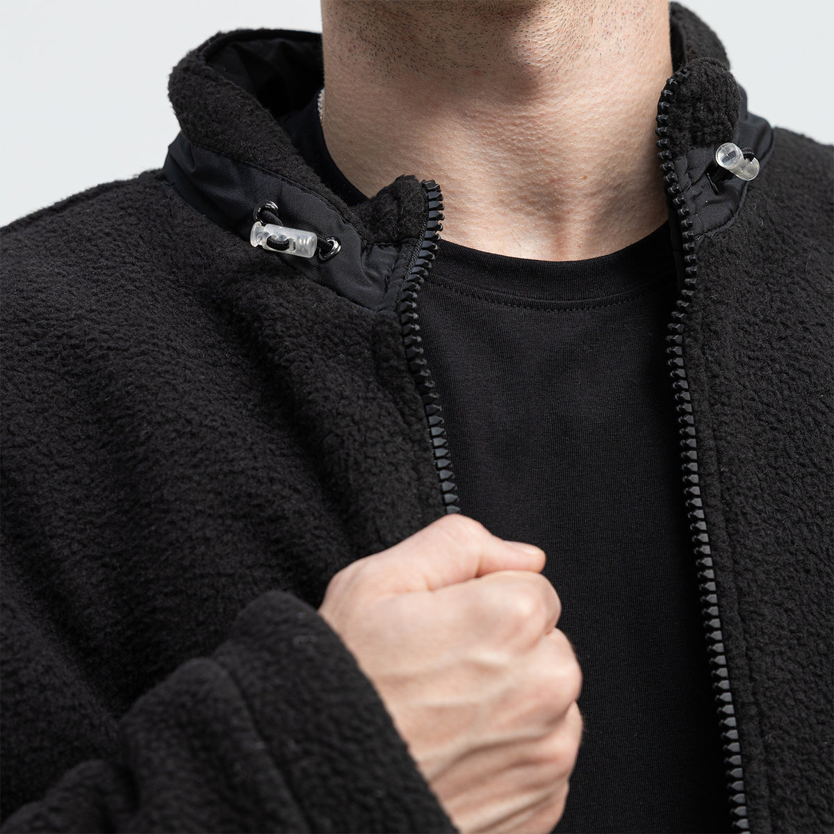 Double face Zip-Up Jacket