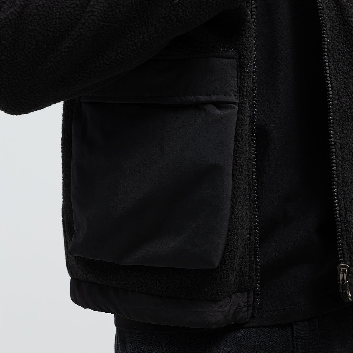 Double face Zip-Up Jacket
