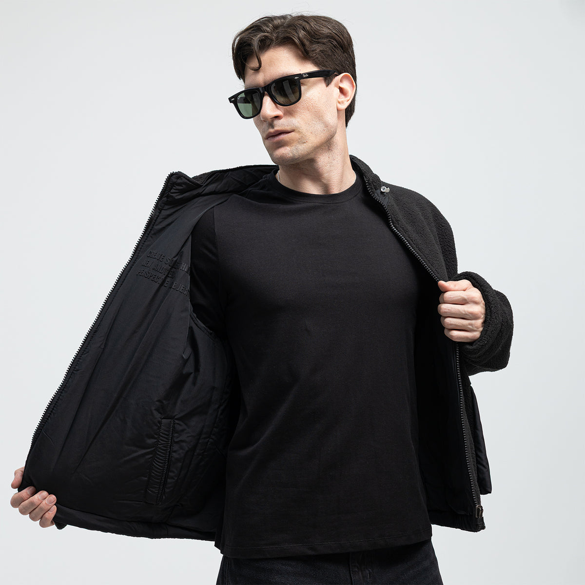 Double face Zip-Up Jacket