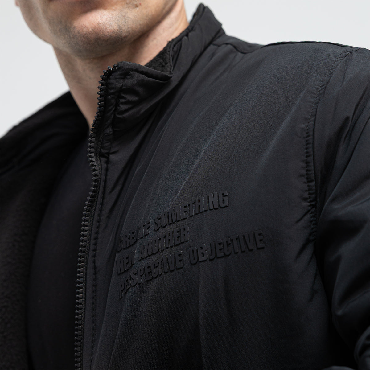 Double face Zip-Up Jacket