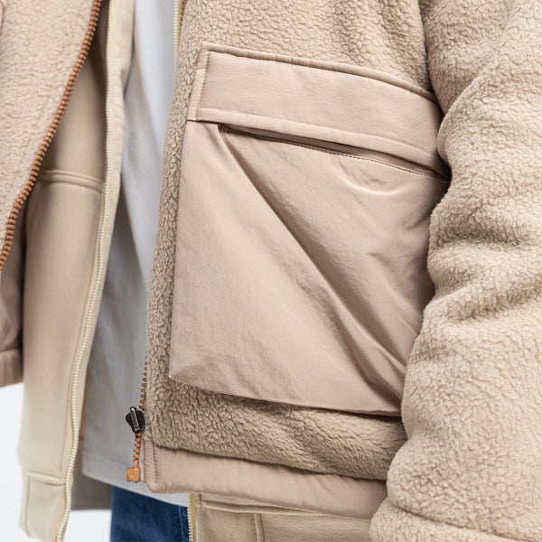 Double face Zip-Up Jacket